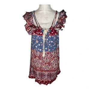 Sadie & Sage‎ Mini Boho Floral Dress